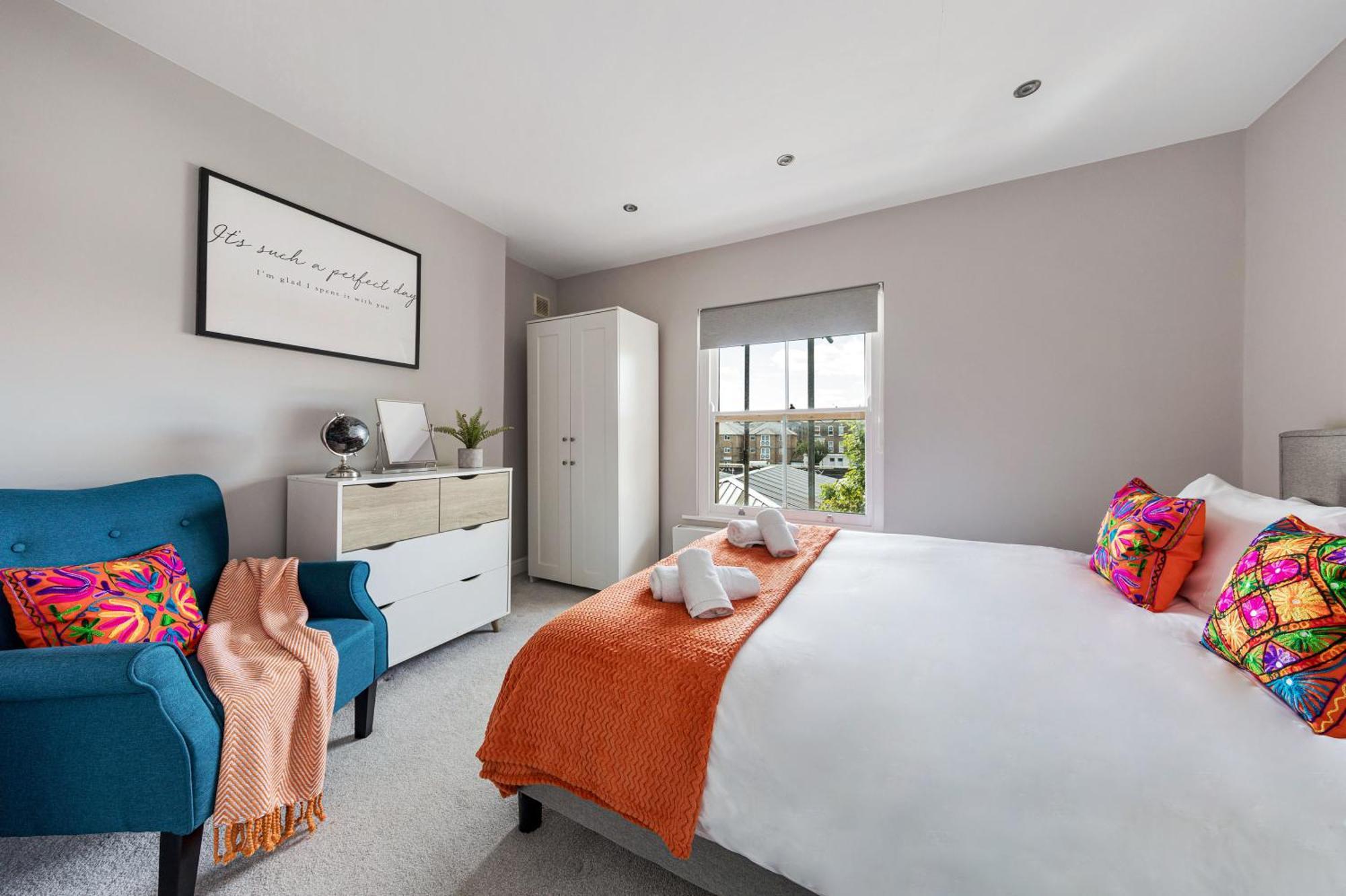 2bed1bath Modern Duplex Next To Queens Park Station Apartamento