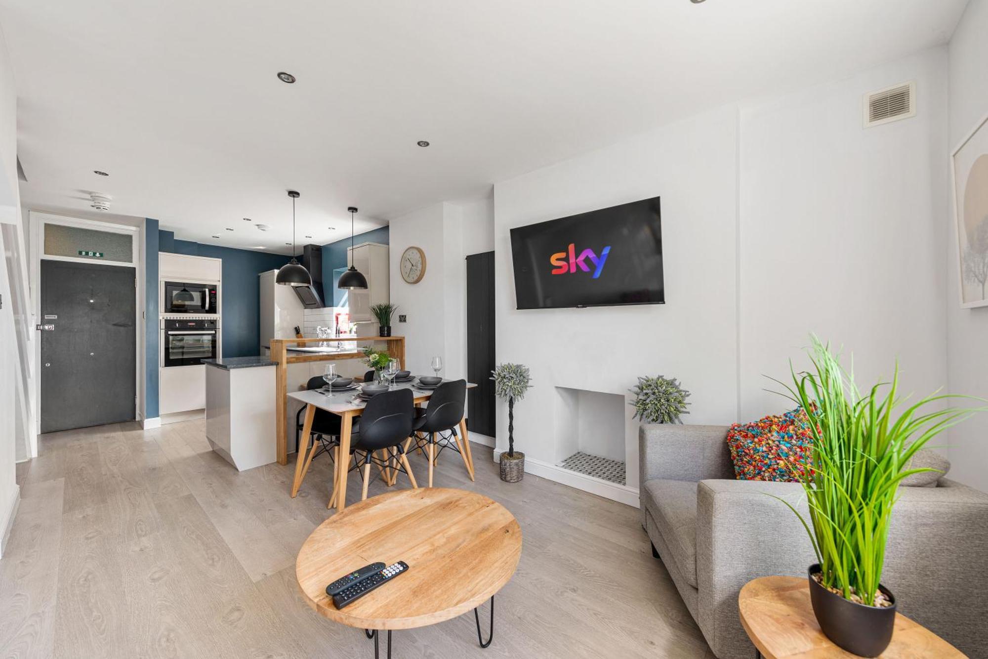 Apartamento 2bed1bath Modern Duplex Next To Queens Park Station