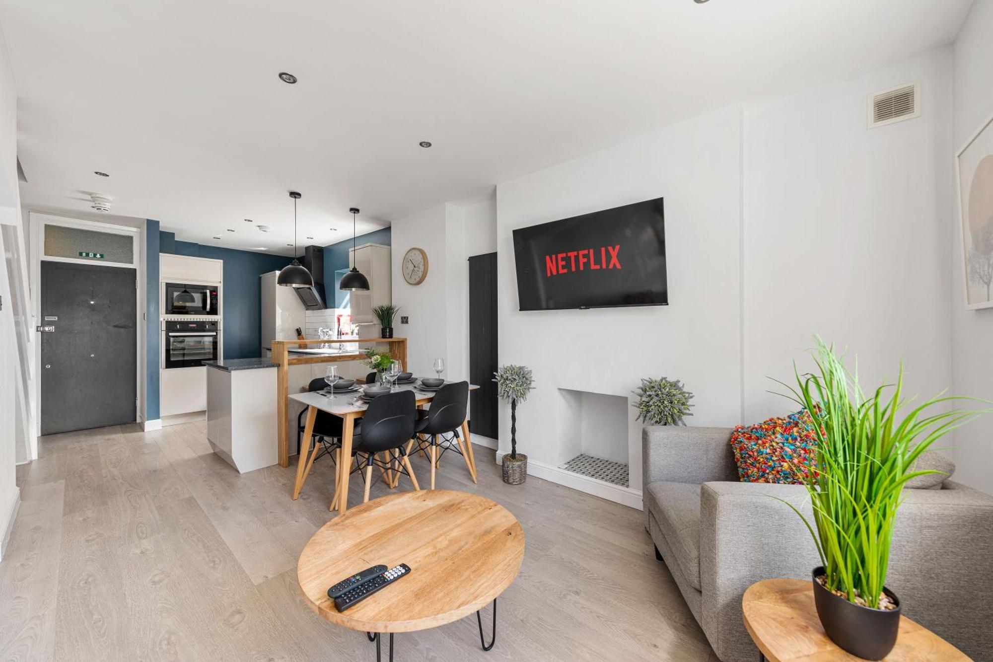Apartamento 2bed1bath Modern Duplex Next To Queens Park Station